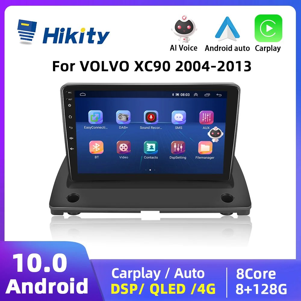 Hikity Android Car Radio For VOLVO XC90 2004-2013 AI Voice Multimedia Video Player GPS Navigation Carplay 2din Autoradio Stereo
Hikity Android Car Radio For VOLVO XC90 2004-2013 AI Voice Multimedia Video Player GPS Navigation Carplay 2din Autoradio Stereo