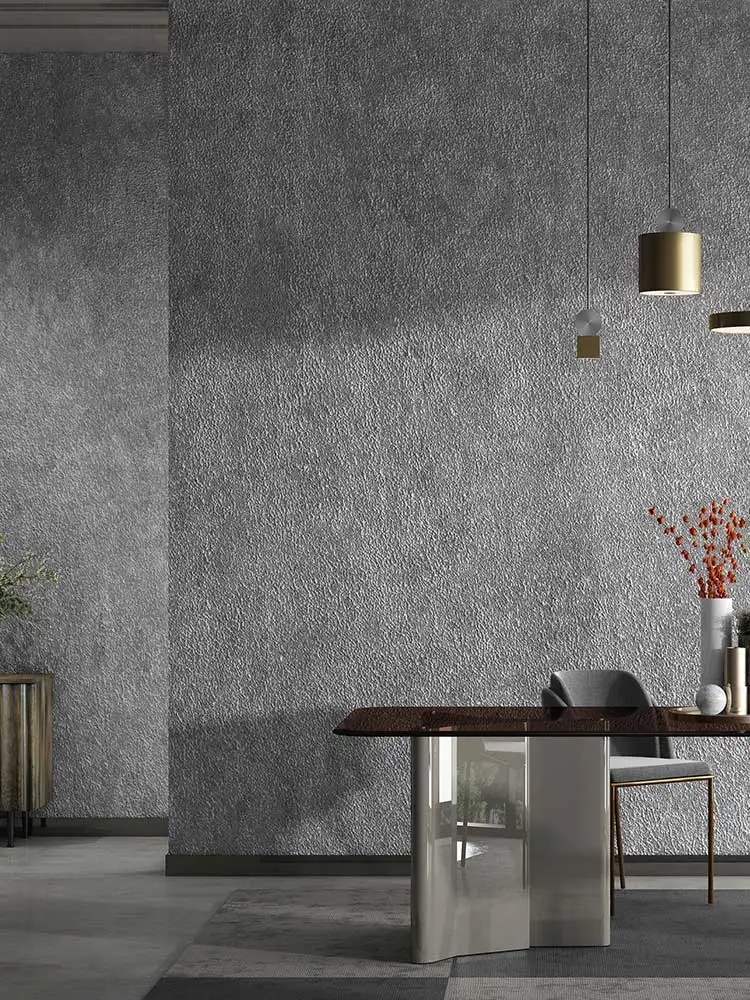 

2022 Nordic Industrial Loft Cement Grey Beige Decorative Wallpaper Waterproof PVC Solid Color papel de parede 3D Home Decoration