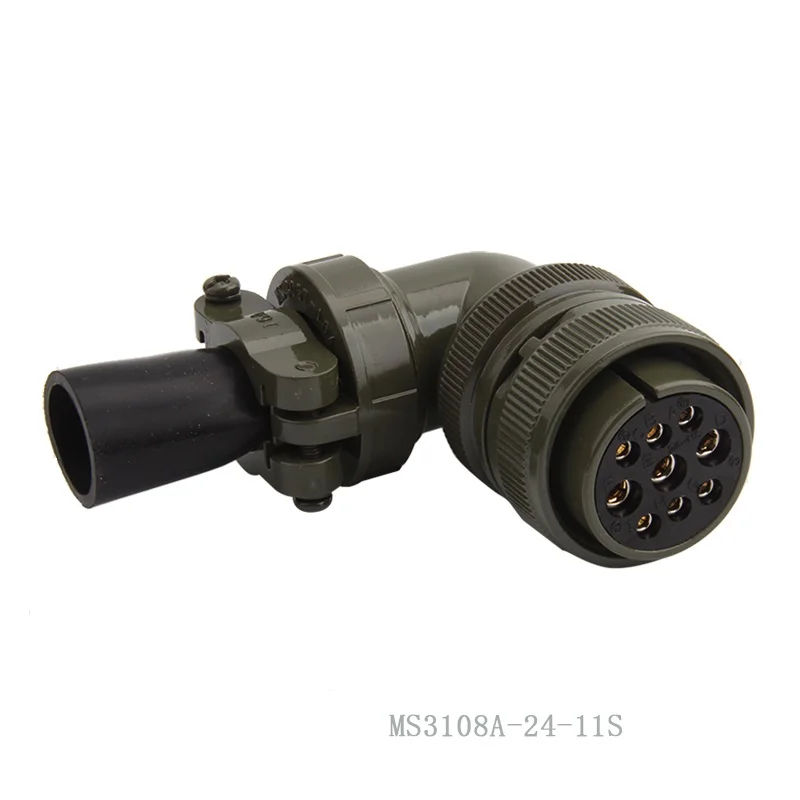9-жильный авиационный штекер MS5015 MS3108A 24-11S MS3102A 24-11P 24-11 по военному стандарту сша 9-контактный 9P
9-жильный авиационный штекер MS5015 MS3108A 24-11S MS3102A 24-11P 24-11 по военному стандарту сша 9-контактный 9P