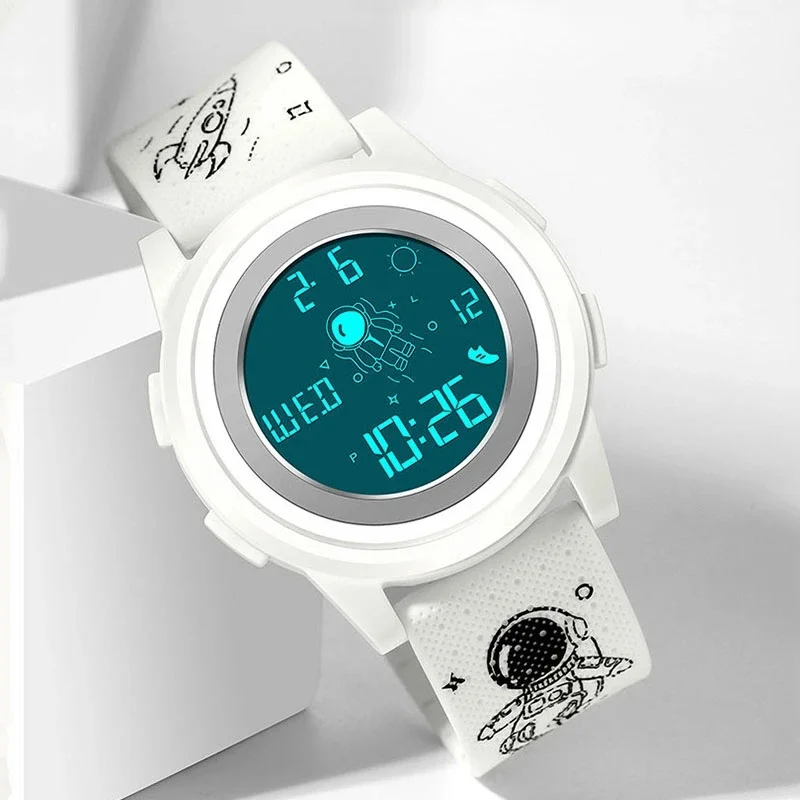 

SANDA 2122 Men Military Army Sport Chronograph Date Wristwatch TPU Band Week 50m Waterproof Male Electronic Clock Digital Watch