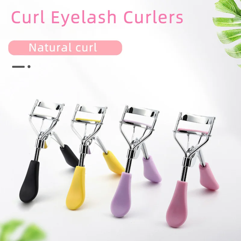 

1PC Lady makeup eyelash curler Tools With Comb Tweezers Curling Eyelash Clip Cosmetic Eye Beauty Tool maquillaje