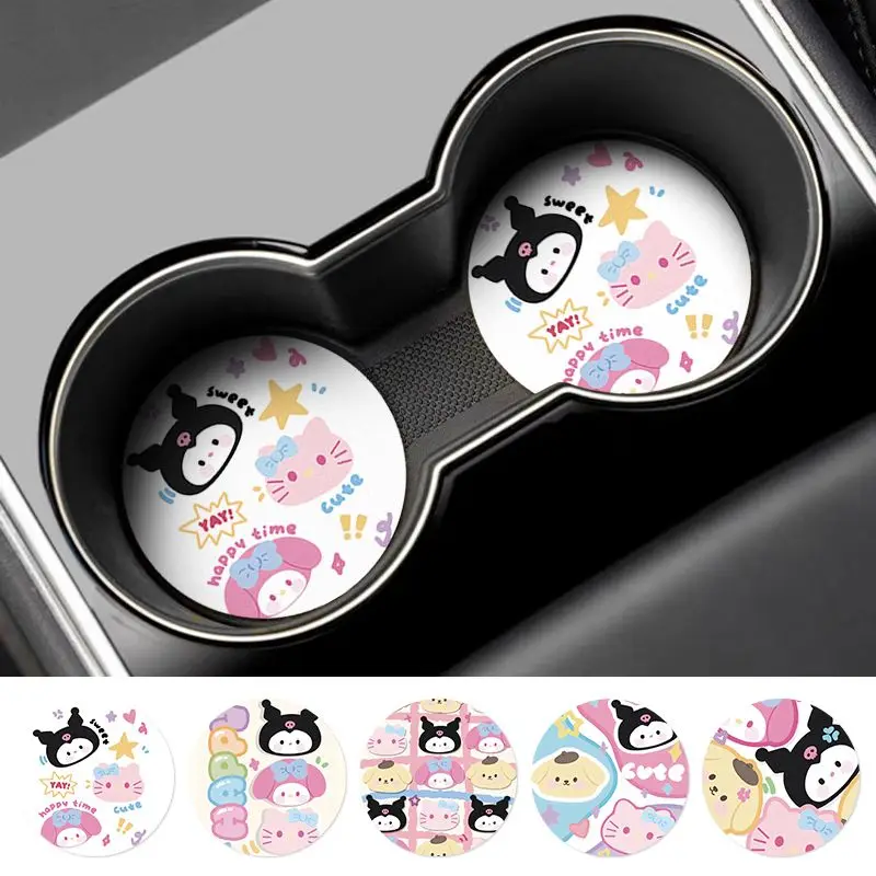 Sanrio Hello Kitty Kawaii Coasters Car Auto Cup Holder Anti Slip Lnsert Coasters Car Decoration Fits Perfectly for Most Cups Hot
Sanrio Hello Kitty Kawaii Coasters Car Auto Cup Holder Anti Slip Lnsert Coasters Car Decoration Fits Perfectly for Most Cups Hot