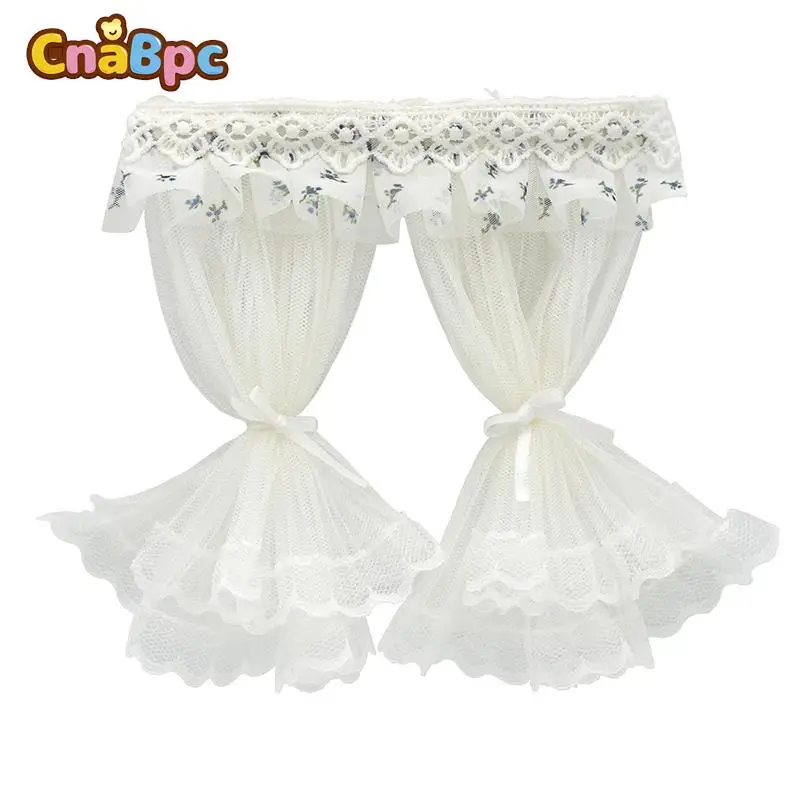 1/12 Dollhouse Lace Window Curtain Miniature Furniture Accessories Dolls House Bedroom Scene Decor For Kid Pretend Play Toys
1/12 Dollhouse Lace Window Curtain Miniature Furniture Accessories Dolls House Bedroom Scene Decor For Kid Pretend Play Toys