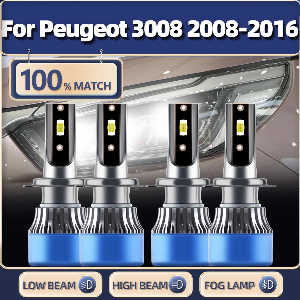 40000LM LED Headlight Bulbs 240W High Power Turbo Car Lights Plug and Play For Peugeot 3008 2008-2011 2012 2013 2014 2015 2016
40000LM LED Headlight Bulbs 240W High Power Turbo Car Lights Plug and Play For Peugeot 3008 2008-2011 2012 2013 2014 2015 2016