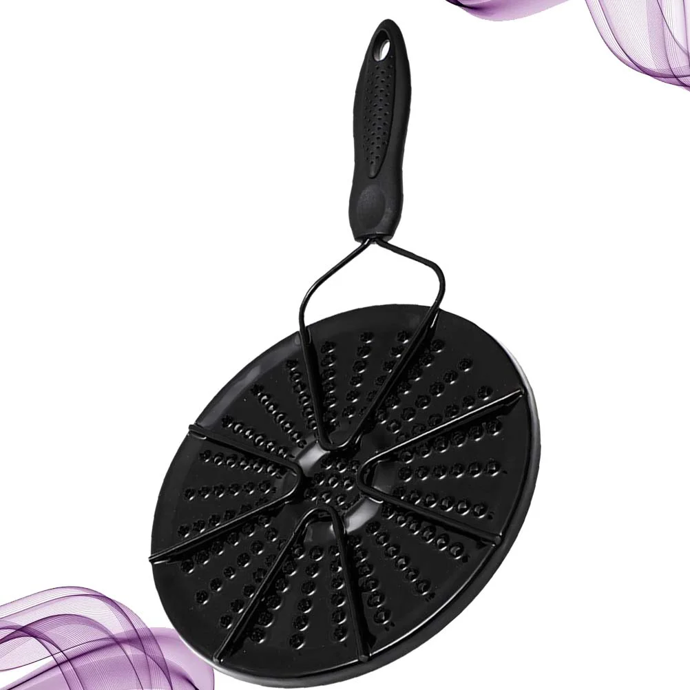 Heat Diffuser Plate Flame Reducer Flame Guard Simmer Ring Hob Heat Tamer for Home Kitchen Cooking Black
Heat Diffuser Plate Flame Reducer Flame Guard Simmer Ring Hob Heat Tamer for Home Kitchen Cooking Black