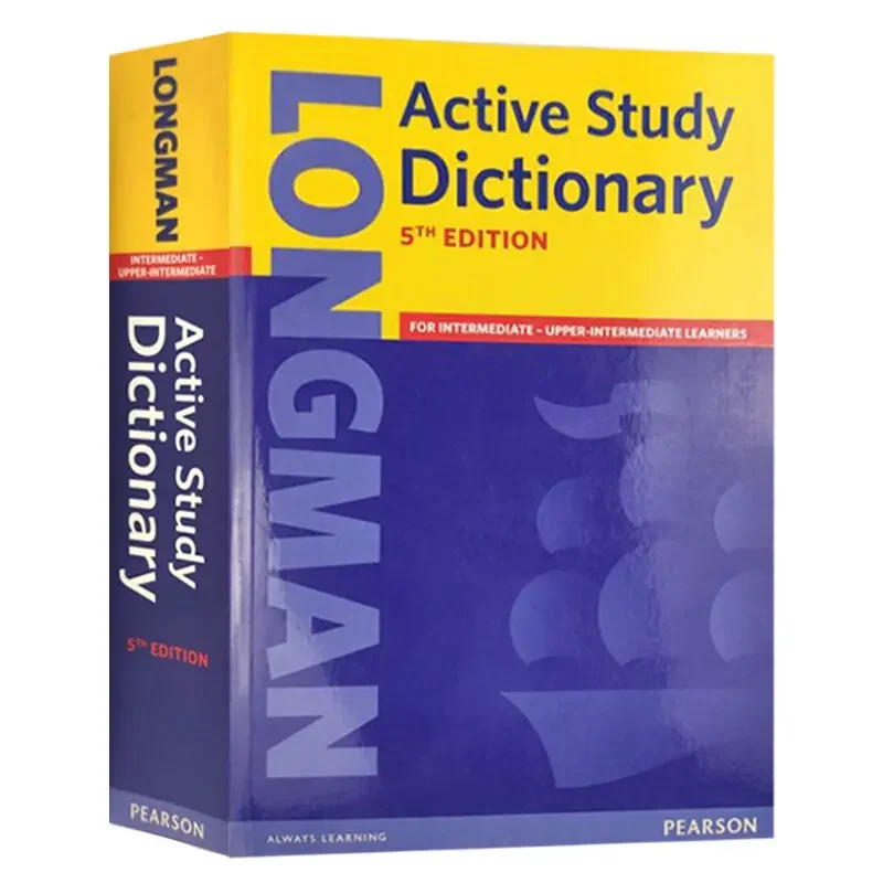 

English Education Vocabulary Dictionary Longman Active Study Dictionary 5E Original Language Learning Books