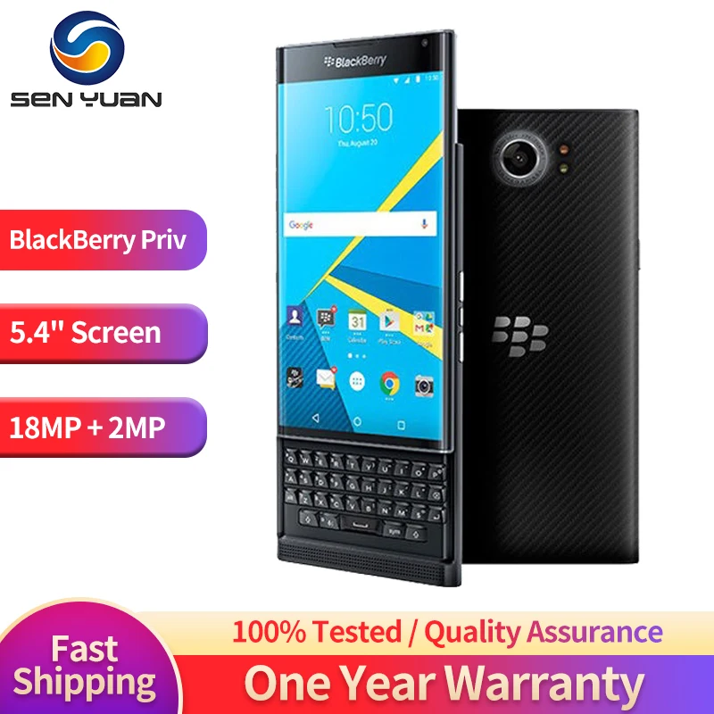 Оригинальный мобильный телефон Blackberry Priv 4G LTE, телефон-слайдер с шестиядерным процессором, 5,4 дюйма, 18 МП + 2 МП, 3 Гб ОЗУ + 32 Гб ПЗУ, QWERTY клавиатура
Оригинальный мобильный телефон Blackberry Priv 4G LTE, телефон-слайдер с шестиядерным процессором, 5,4 дюйма, 18 МП + 2 МП, 3 Гб ОЗУ + 32 Гб ПЗУ, QWERTY клавиатура
