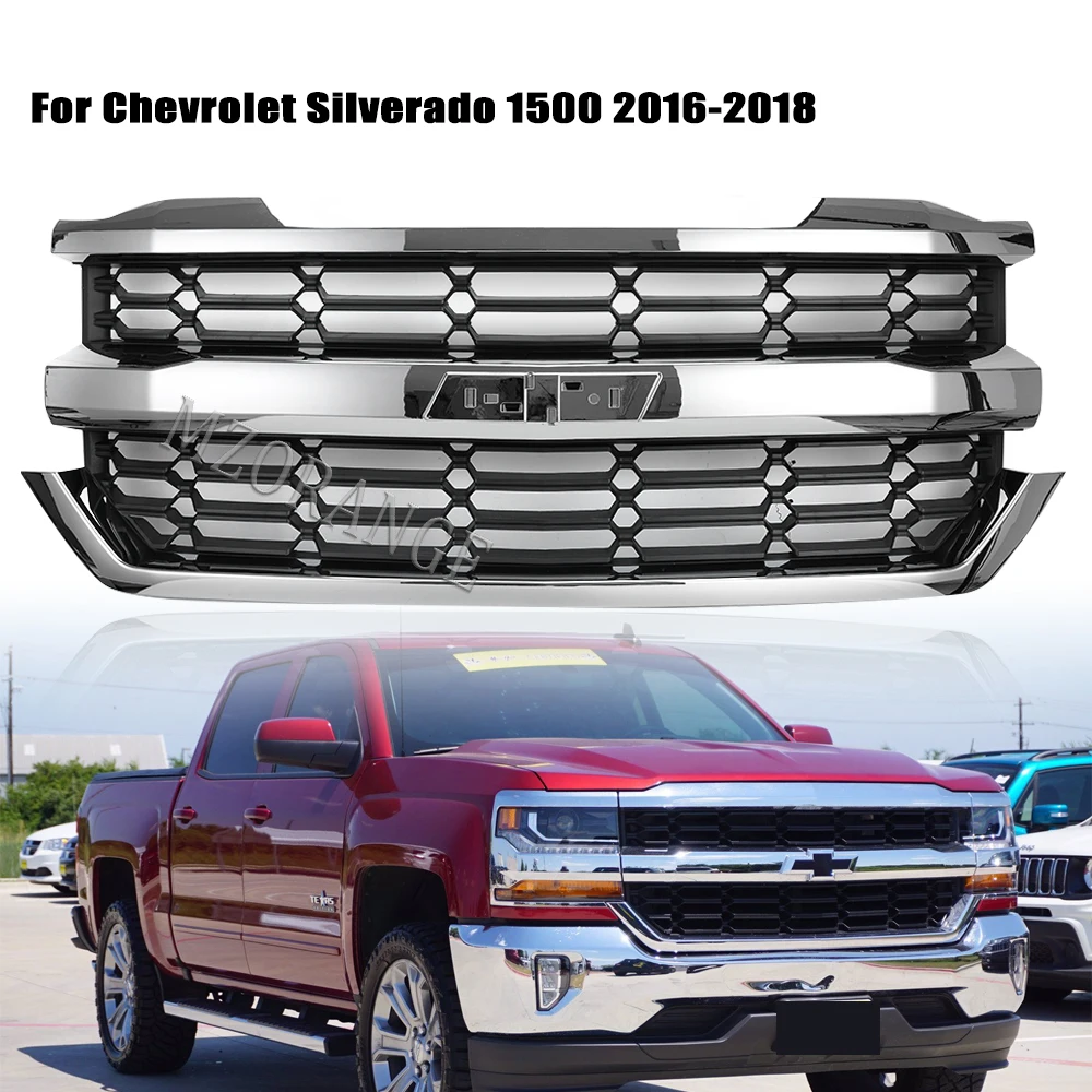 Передний бампер, решетка радиатора, Накладка для Chevrolet Silverado 1500 2016 2017 2018, аксессуары для внешних деталей автомобиля
Передний бампер, решетка радиатора, Накладка для Chevrolet Silverado 1500 2016 2017 2018, аксессуары для внешних деталей автомобиля