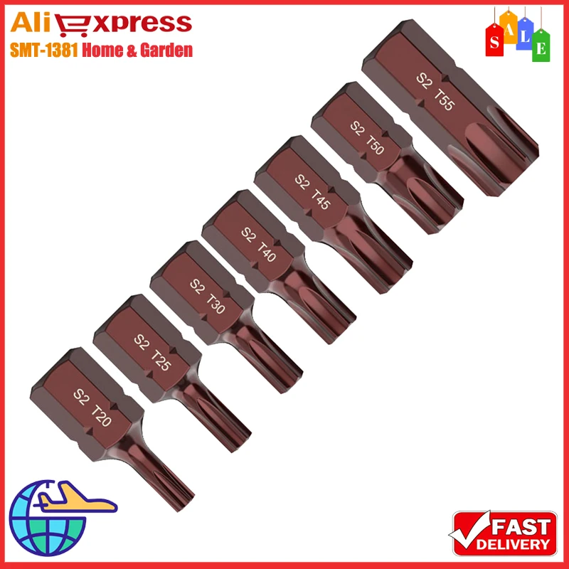 1pc Magnetic For Torx Screwdriver Bits Security Tamper Proof Screwdriver Bit Nutdrivers T20 T25 T30 T40 T45 T50 T55 Hand-Tools
1pc Magnetic For Torx Screwdriver Bits Security Tamper Proof Screwdriver Bit Nutdrivers T20 T25 T30 T40 T45 T50 T55 Hand-Tools