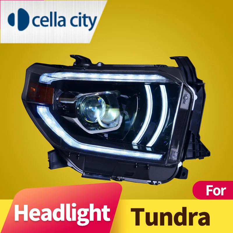 Headlight Assembly For Toyota Tundra 2014-2019 LED DRL LED Sequential Turn Signal LED Low Beam Full LED Light Source
Headlight Assembly For Toyota Tundra 2014-2019 LED DRL LED Sequential Turn Signal LED Low Beam Full LED Light Source