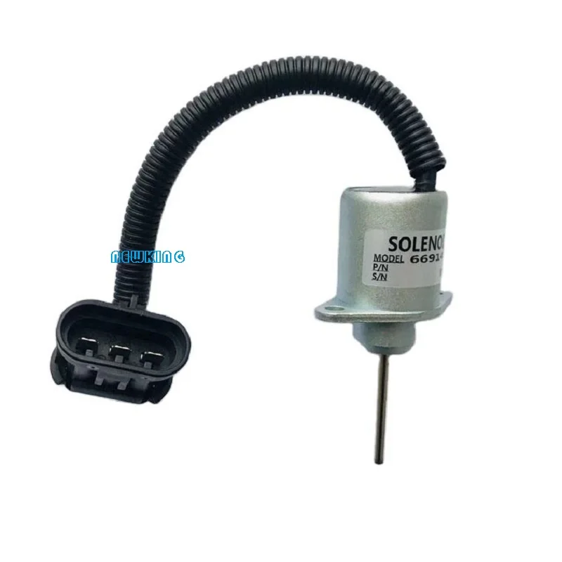 Fuel Stop Solenoid Replacing 1G925-60010 1G925-60011 6691498 Excavator 1503ES-12A5UC4S For Kubota Engine
Fuel Stop Solenoid Replacing 1G925-60010 1G925-60011 6691498 Excavator 1503ES-12A5UC4S For Kubota Engine