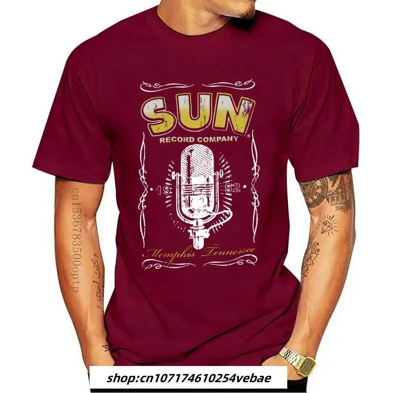 Mens Clothes Sun Record 1952 Rockabilly Vintage Crackle Men T-shirt Men Summer Round Neck Men'S T Shirt
Mens Clothes Sun Record 1952 Rockabilly Vintage Crackle Men T-shirt Men Summer Round Neck Men'S T Shirt