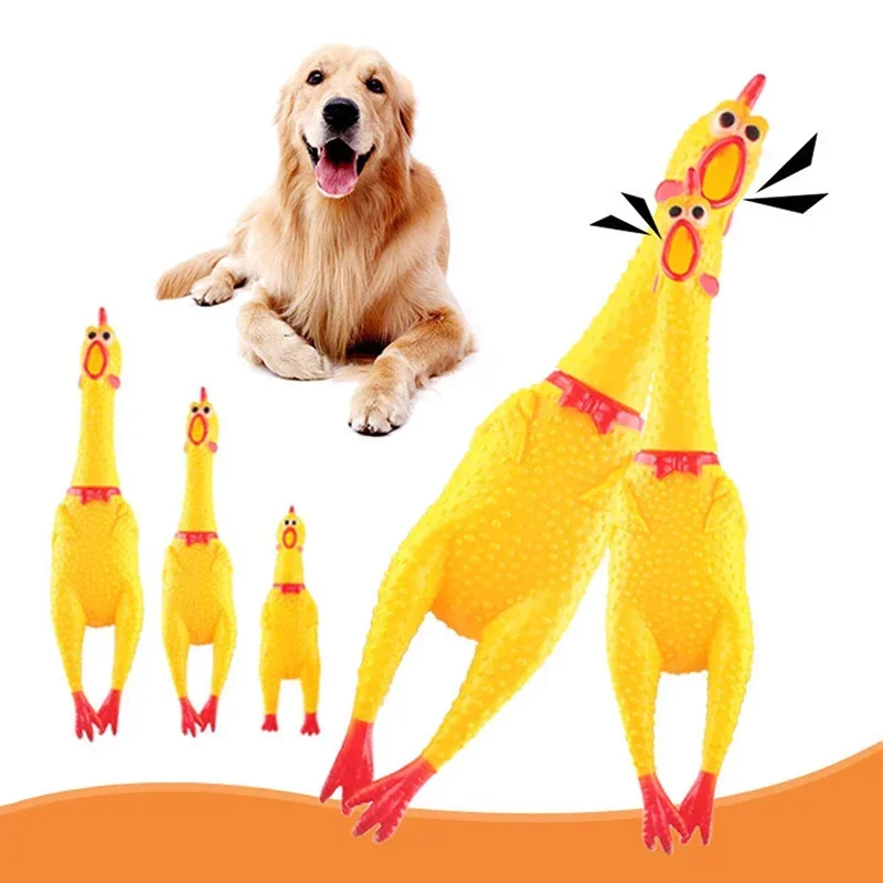 Fashion Pets Dog Squeak Toys Screaming Chicken Squeeze Sound Toy For Dogs Super Durable Funny Yellow Rubber Chicken Dog Chew Toy
Fashion Pets Dog Squeak Toys Screaming Chicken Squeeze Sound Toy For Dogs Super Durable Funny Yellow Rubber Chicken Dog Chew Toy