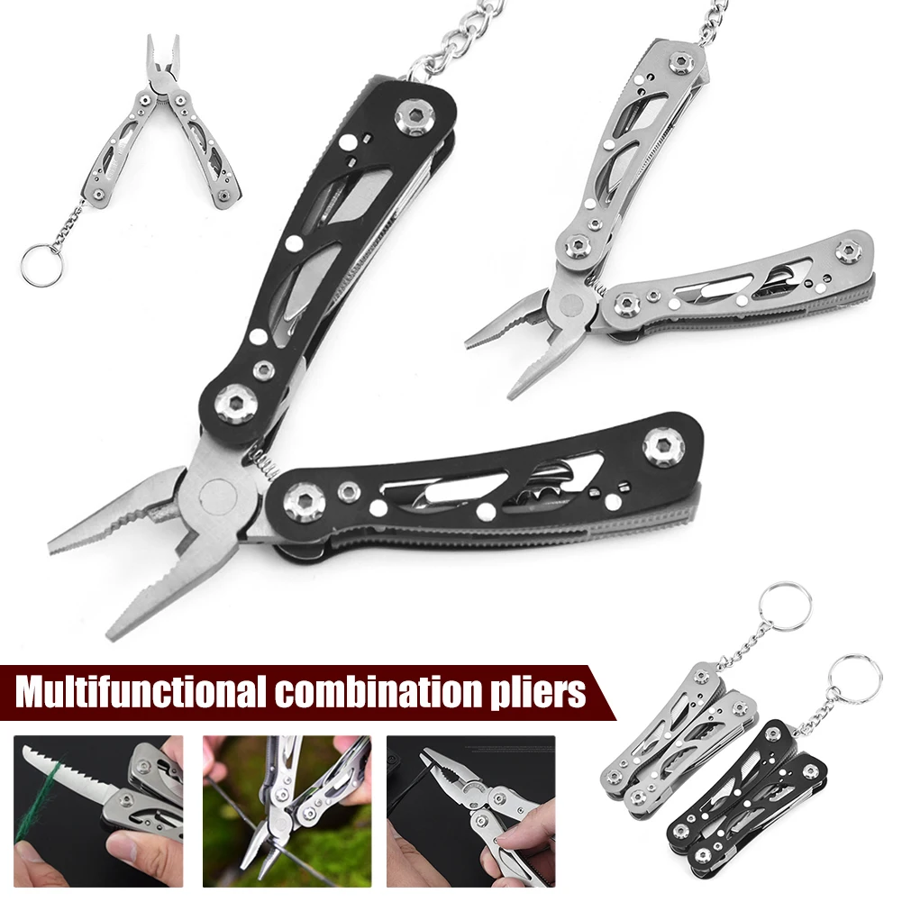 14in1 Portable Multi-Function Pliers Saber Bag Outdoor Camping Folding Keychain Mouth Buckle Combination Tool Pliers Accessories
14in1 Portable Multi-Function Pliers Saber Bag Outdoor Camping Folding Keychain Mouth Buckle Combination Tool Pliers Accessories