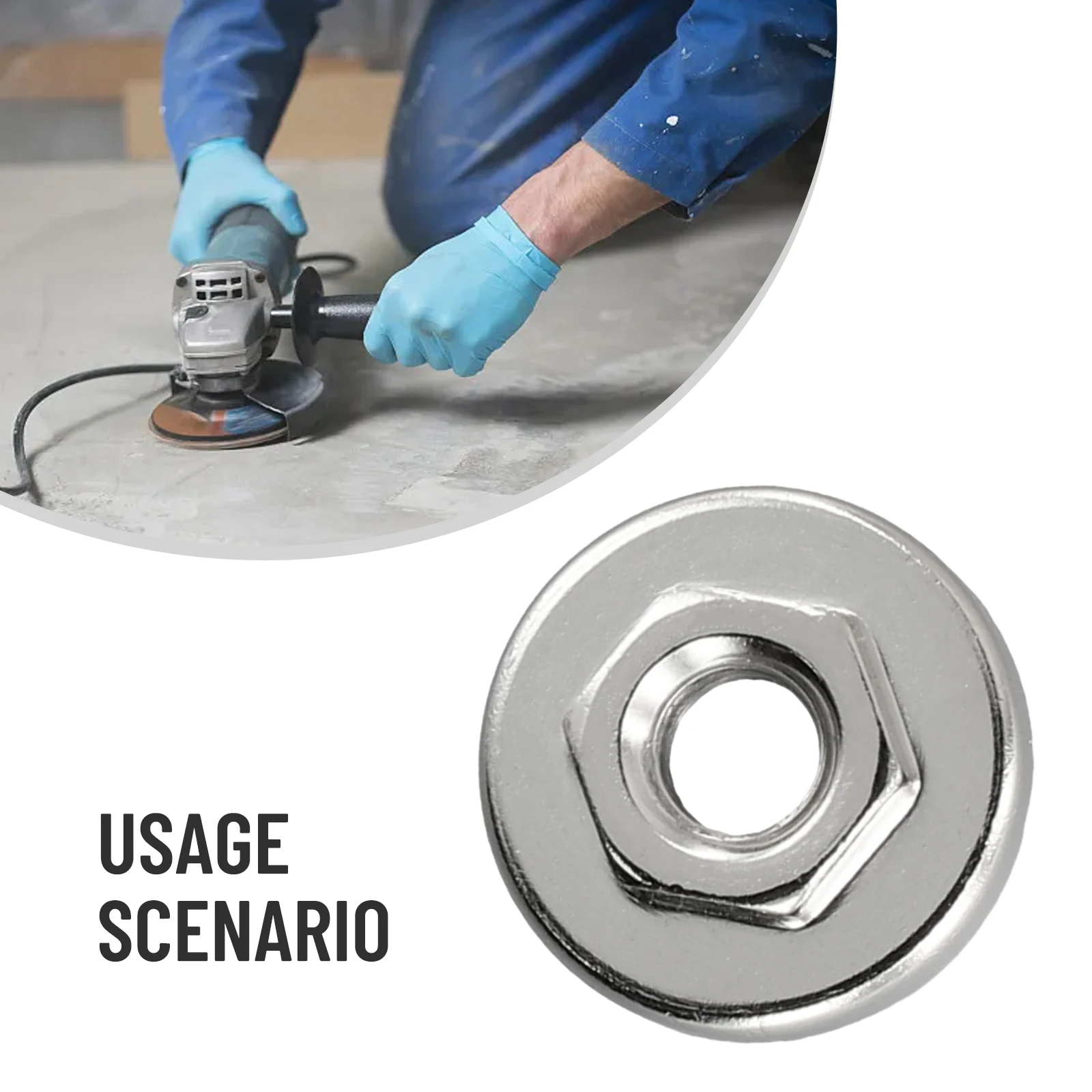 Angle Grinder Chuck Locking Plate Quick Release Hex Nut Clamp Replacement For 100 Type Angle Grinder Grinding Saw Blade Tool
Angle Grinder Chuck Locking Plate Quick Release Hex Nut Clamp Replacement For 100 Type Angle Grinder Grinding Saw Blade Tool