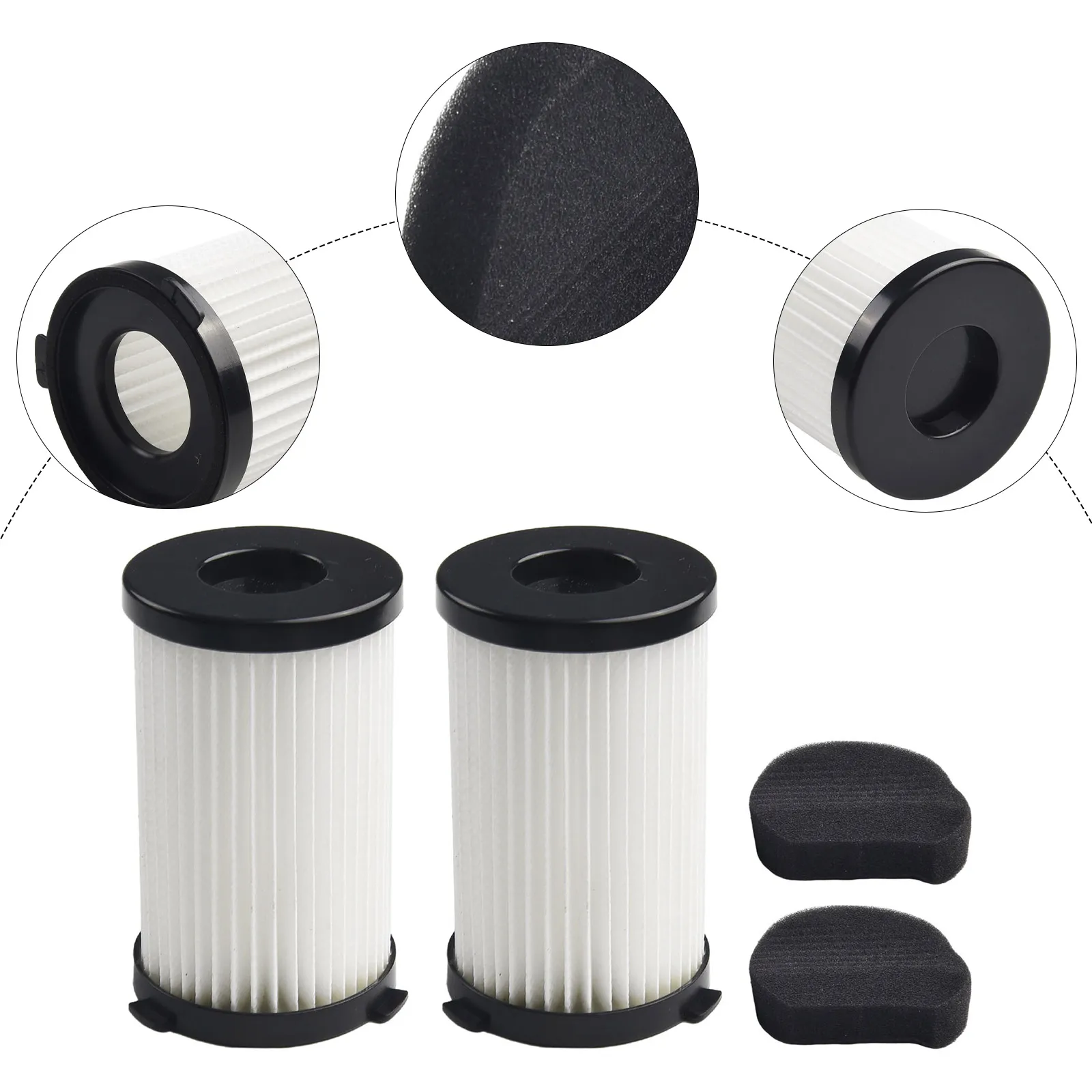 Kits Filters Vacuum Cleaner Pet Hair Pollen Pratical Reduce Dust 2pcs/Set Assembly Clatronic BS 1948 CB Dander
Kits Filters Vacuum Cleaner Pet Hair Pollen Pratical Reduce Dust 2pcs/Set Assembly Clatronic BS 1948 CB Dander