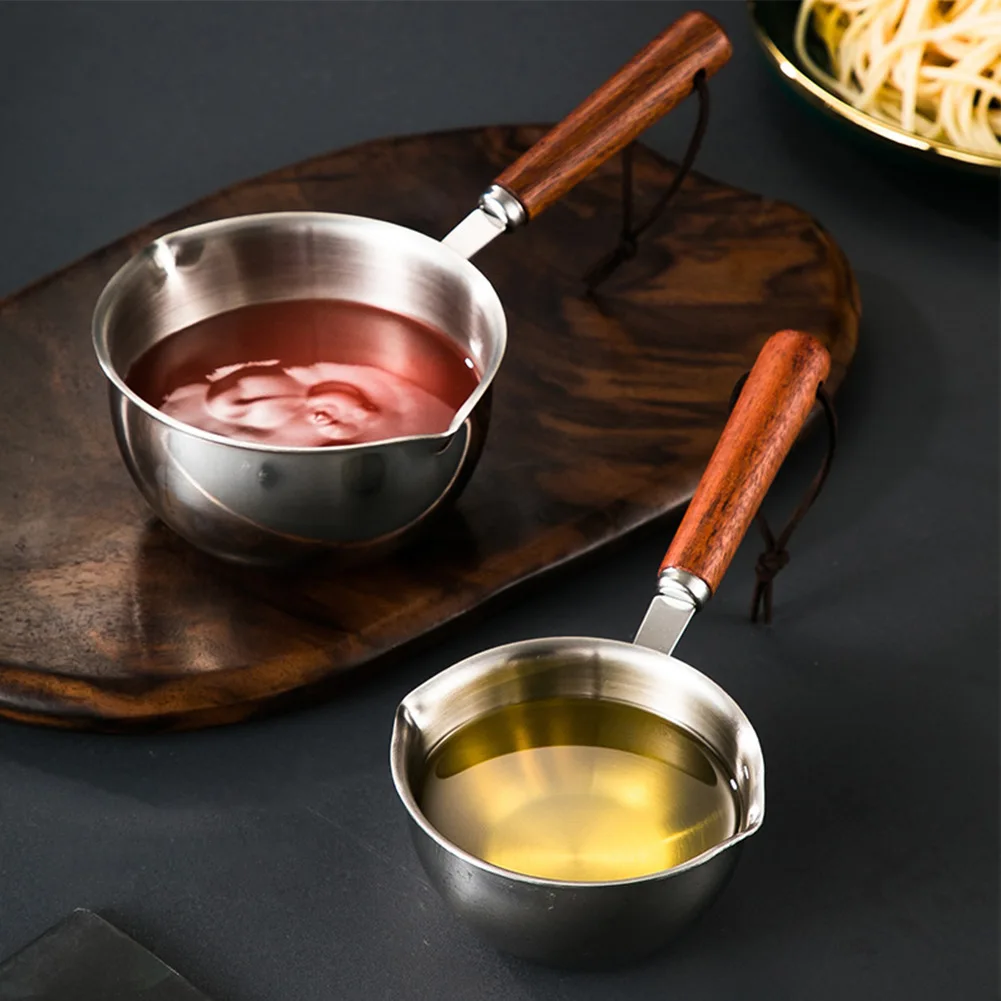 304 Stainless Steel Mini Milk Pot Multifunctional Burning Oil Dripping Sauce Special Pot Household Splash Oil Hot Milk Pot Kitch
304 Stainless Steel Mini Milk Pot Multifunctional Burning Oil Dripping Sauce Special Pot Household Splash Oil Hot Milk Pot Kitch