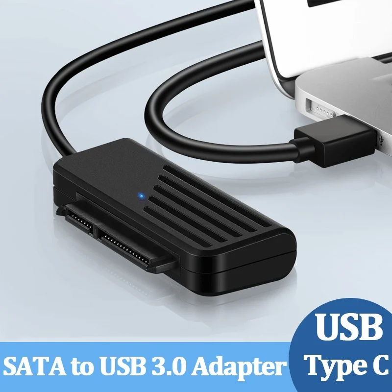 Переходник usb-c/USB 3,0, SATA, для быстрой передачи данных с жесткого диска, 2,5, SSD и HDD, с кабелем UASP SATA 3
Переходник usb-c/USB 3,0, SATA, для быстрой передачи данных с жесткого диска, 2,5, SSD и HDD, с кабелем UASP SATA 3