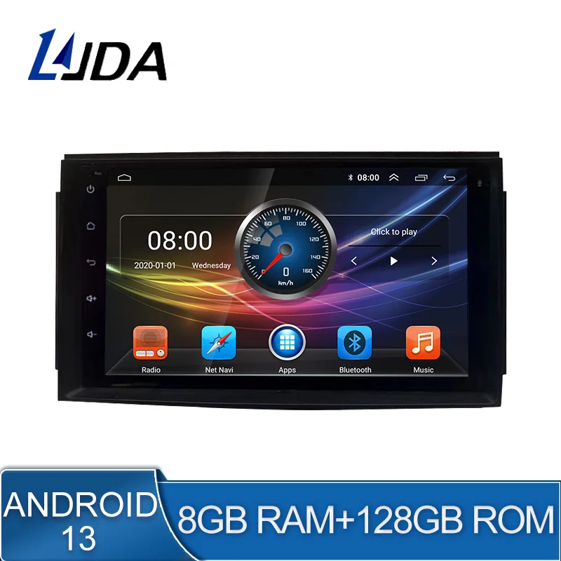 

8G+128G DSP Android 13 Car Multimedia Player For Hyundai Azera Grandeur TG 2005-2011 Car Radio GPS Navigation Stereo WiFi NO DVD