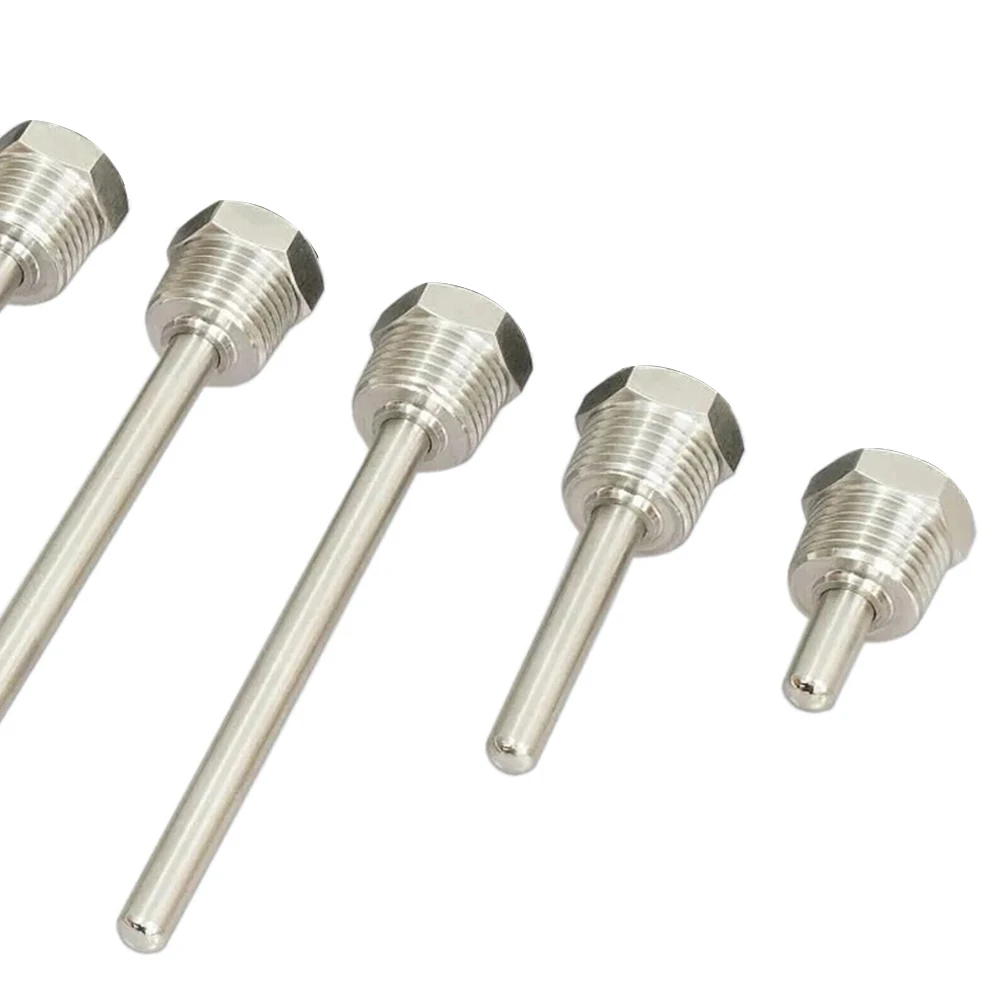 BSP Thermowell 1/2 G Thread 2Mpa 304 Stainless Steel 30-200mm For Temperature Sensor Home Tools Thermowell
BSP Thermowell 1/2 G Thread 2Mpa 304 Stainless Steel 30-200mm For Temperature Sensor Home Tools Thermowell