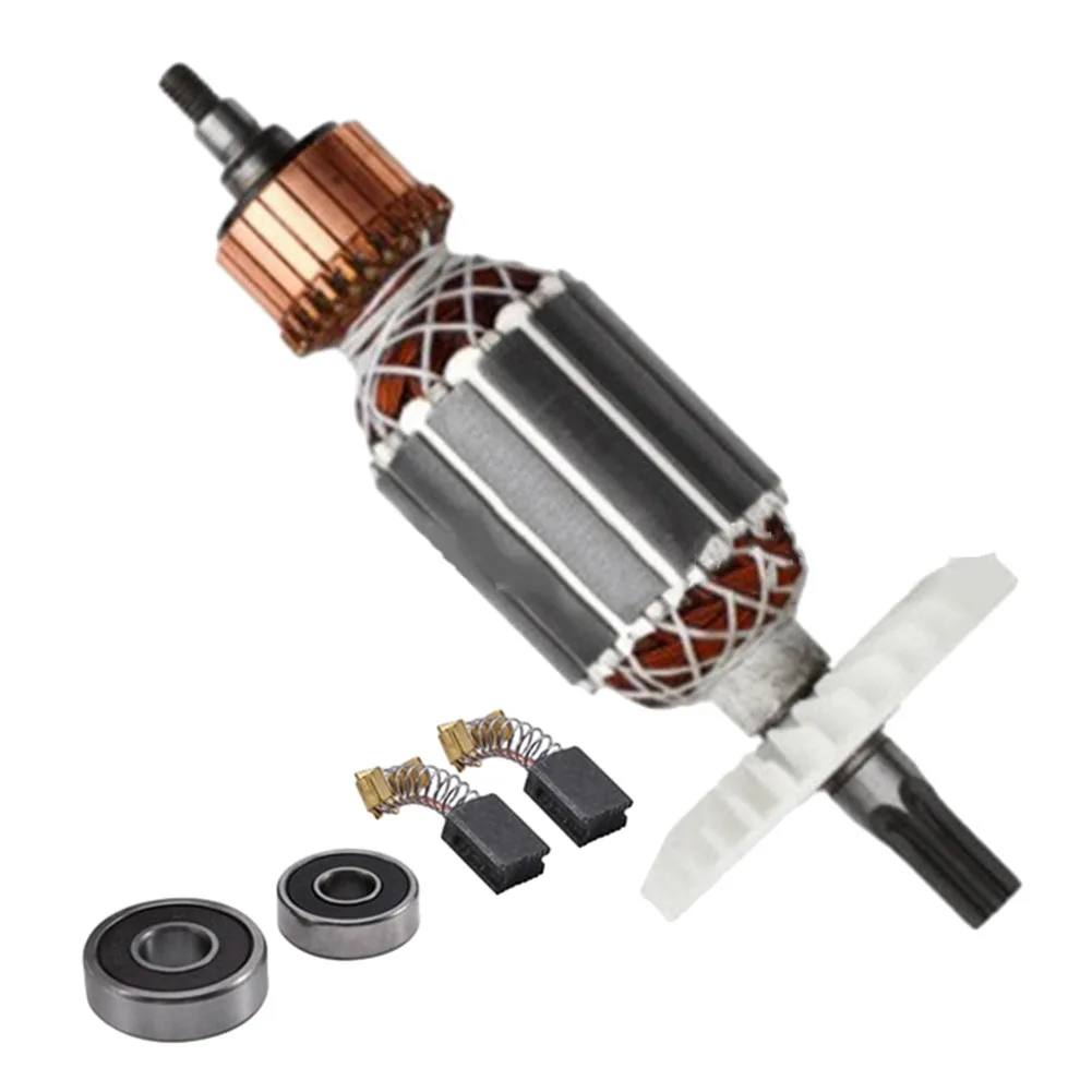 Heavy Duty Rotor Anchor with Bearings and Carbon Brushes Compatible with For DH40MR DH40SR DH40FR Durable and Reliable
Heavy Duty Rotor Anchor with Bearings and Carbon Brushes Compatible with For DH40MR DH40SR DH40FR Durable and Reliable