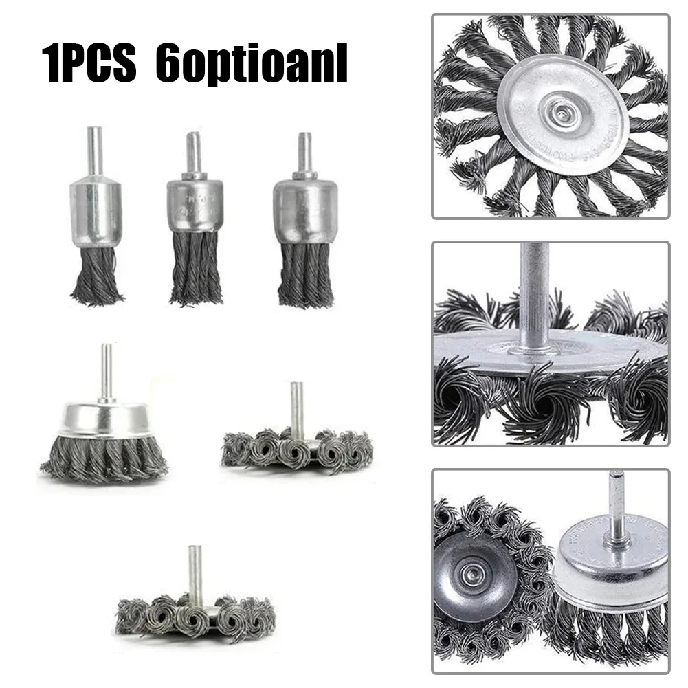 Metal 1PCS Steel Rust Polishing 6mm Brush Polishing Set Tools Removal Brushes Wheel Wheels Rotary Steel Tools For Hand Wire Wire
Metal 1PCS Steel Rust Polishing 6mm Brush Polishing Set Tools Removal Brushes Wheel Wheels Rotary Steel Tools For Hand Wire Wire