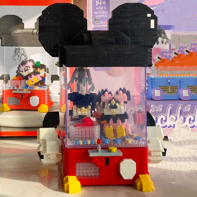 Toy For Children Playground Mouse Clip Doll Machine Catcher Pet Doll Light 3D Model DIY Mini Diamond Blocks Bricks Building
Toy For Children Playground Mouse Clip Doll Machine Catcher Pet Doll Light 3D Model DIY Mini Diamond Blocks Bricks Building