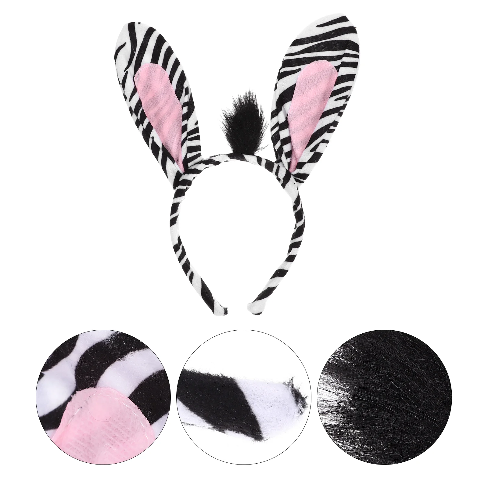 Performance Animal Cosplay Headband Clothing Party Supplies Zebra Hair Hoop Headwear Favors
Performance Animal Cosplay Headband Clothing Party Supplies Zebra Hair Hoop Headwear Favors