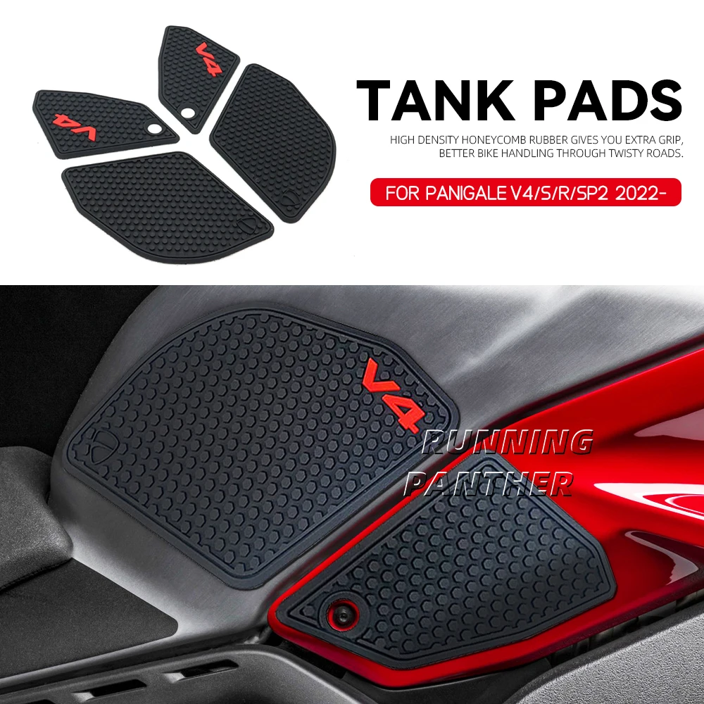 For DUCATI Panigale V4 S R SP2 V4S 2022 2023 New Motorcycle Anti Slip Tank Pad Gas Knee Grip Traction Side Protector Sticker
For DUCATI Panigale V4 S R SP2 V4S 2022 2023 New Motorcycle Anti Slip Tank Pad Gas Knee Grip Traction Side Protector Sticker