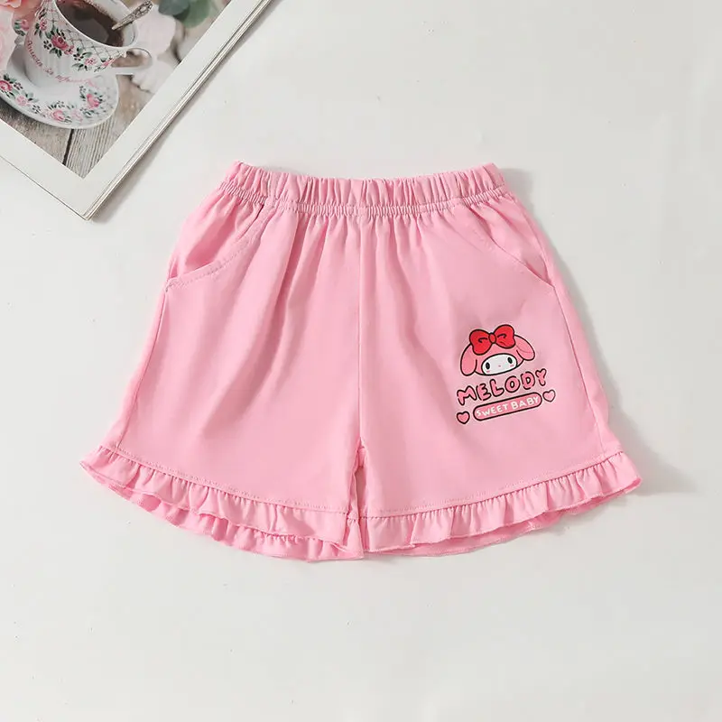 2024 Sanrio My Melody Girls Shorts Kawaii Anime Summer Babys Printed Pants Girl Heart Cartoon Cute Fashion Thin Shorts Kid Gift
2024 Sanrio My Melody Girls Shorts Kawaii Anime Summer Babys Printed Pants Girl Heart Cartoon Cute Fashion Thin Shorts Kid Gift