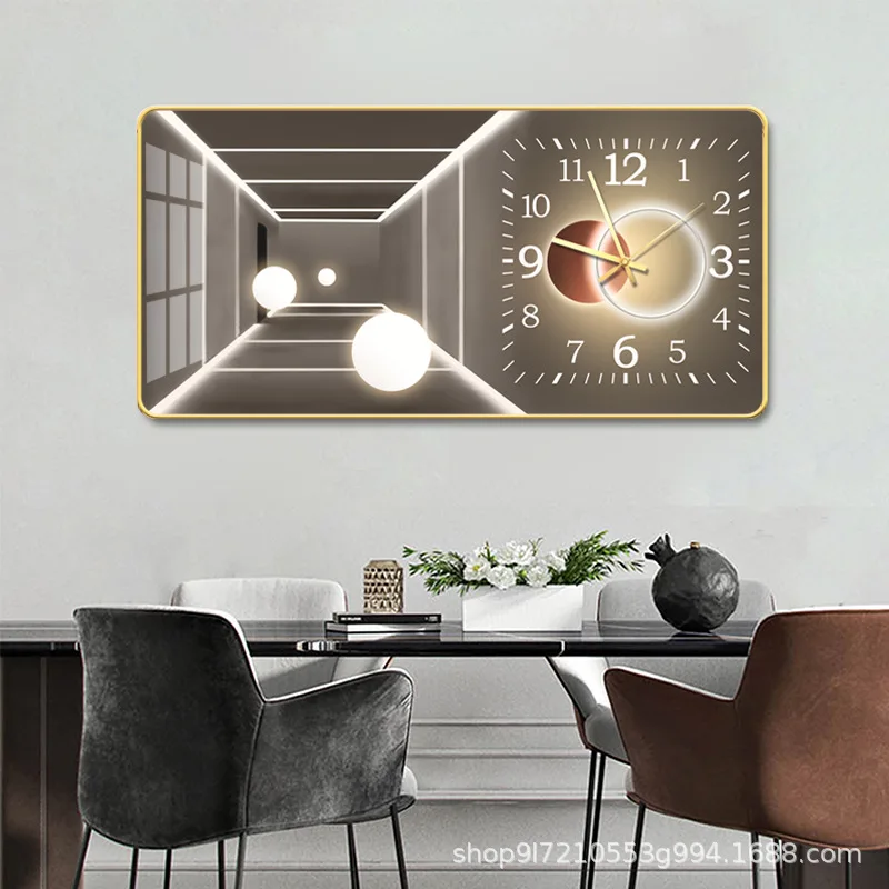 Light luxury fashion wall clock living room creative restaurant porch bedroom decorative painting silent hole free wall clock
Light luxury fashion wall clock living room creative restaurant porch bedroom decorative painting silent hole free wall clock