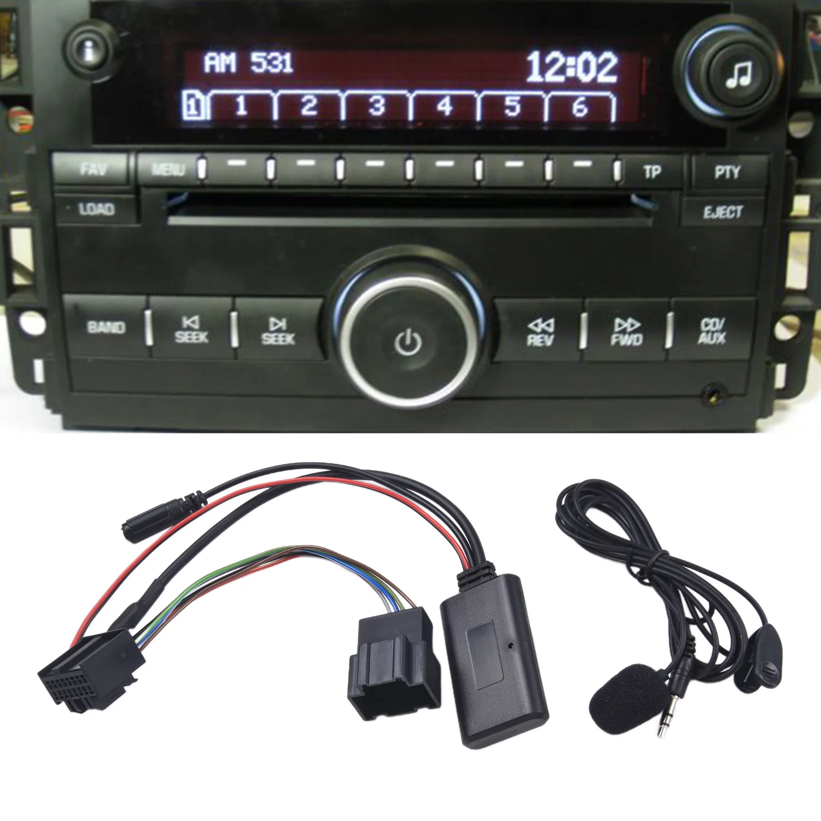 Car Adapter Module AUX Adapter Bluetooth-compatible Music MP3 Radio Stereo IN MIC Audio Cable Adapter For Saab 9-3 9-5
Car Adapter Module AUX Adapter Bluetooth-compatible Music MP3 Radio Stereo IN MIC Audio Cable Adapter For Saab 9-3 9-5