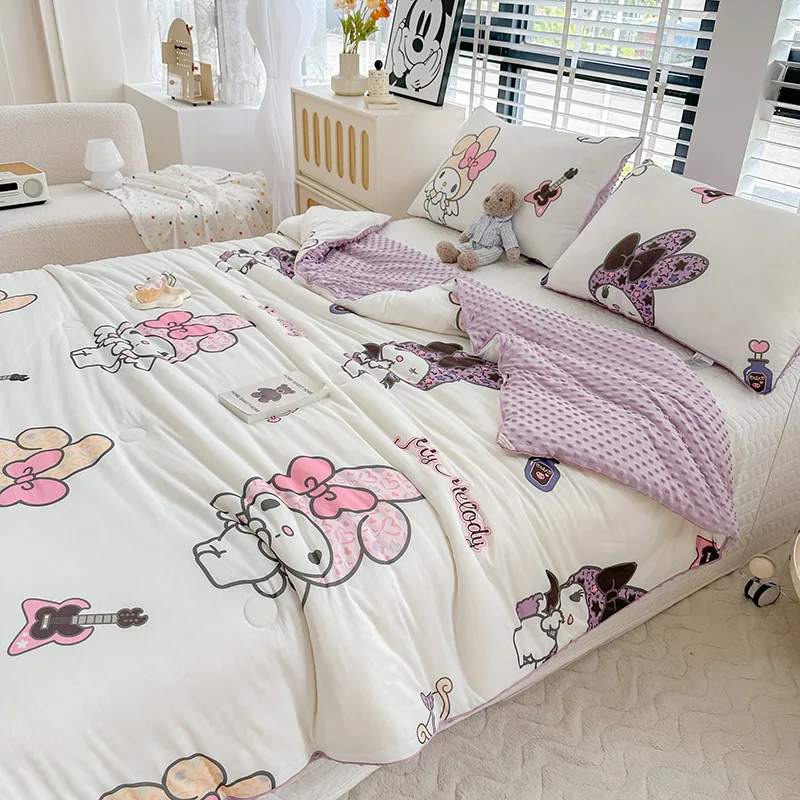 Sanrio Kawaii My Melody Cinnamoroll аниме хлопковое детское одеяло милое мультяшное одеяло Осенние теплые детские одеяла
Sanrio Kawaii My Melody Cinnamoroll аниме хлопковое детское одеяло милое мультяшное одеяло Осенние теплые детские одеяла