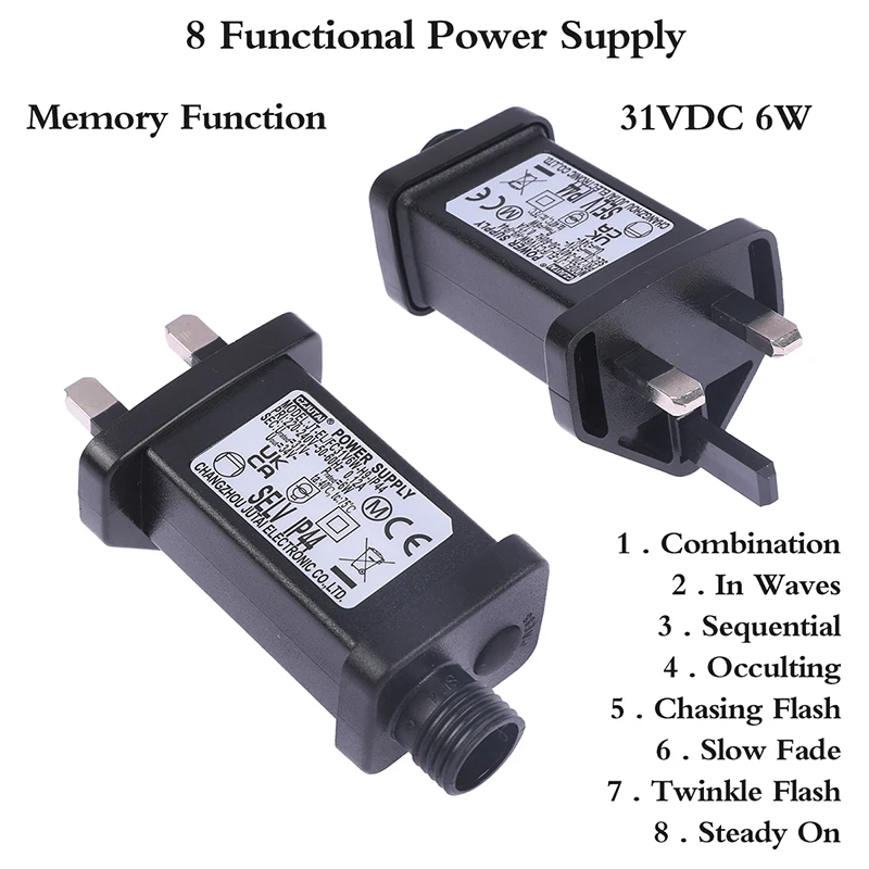AC220V To 31VDC 6W 8 Functional SELV LED Lamp Driver UK Plug Switch Adapter IP44 Waterproof Laser Lighting Europe Power Supply~
AC220V To 31VDC 6W 8 Functional SELV LED Lamp Driver UK Plug Switch Adapter IP44 Waterproof Laser Lighting Europe Power Supply~