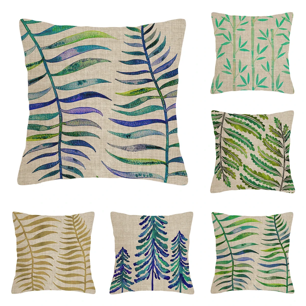 Modern Decorative Cushion for Home Living Room Decor Throw Pillow Cover 45*45 40x40cm 60x60cm 45x45cm 50x50cm Green plants
Modern Decorative Cushion for Home Living Room Decor Throw Pillow Cover 45*45 40x40cm 60x60cm 45x45cm 50x50cm Green plants