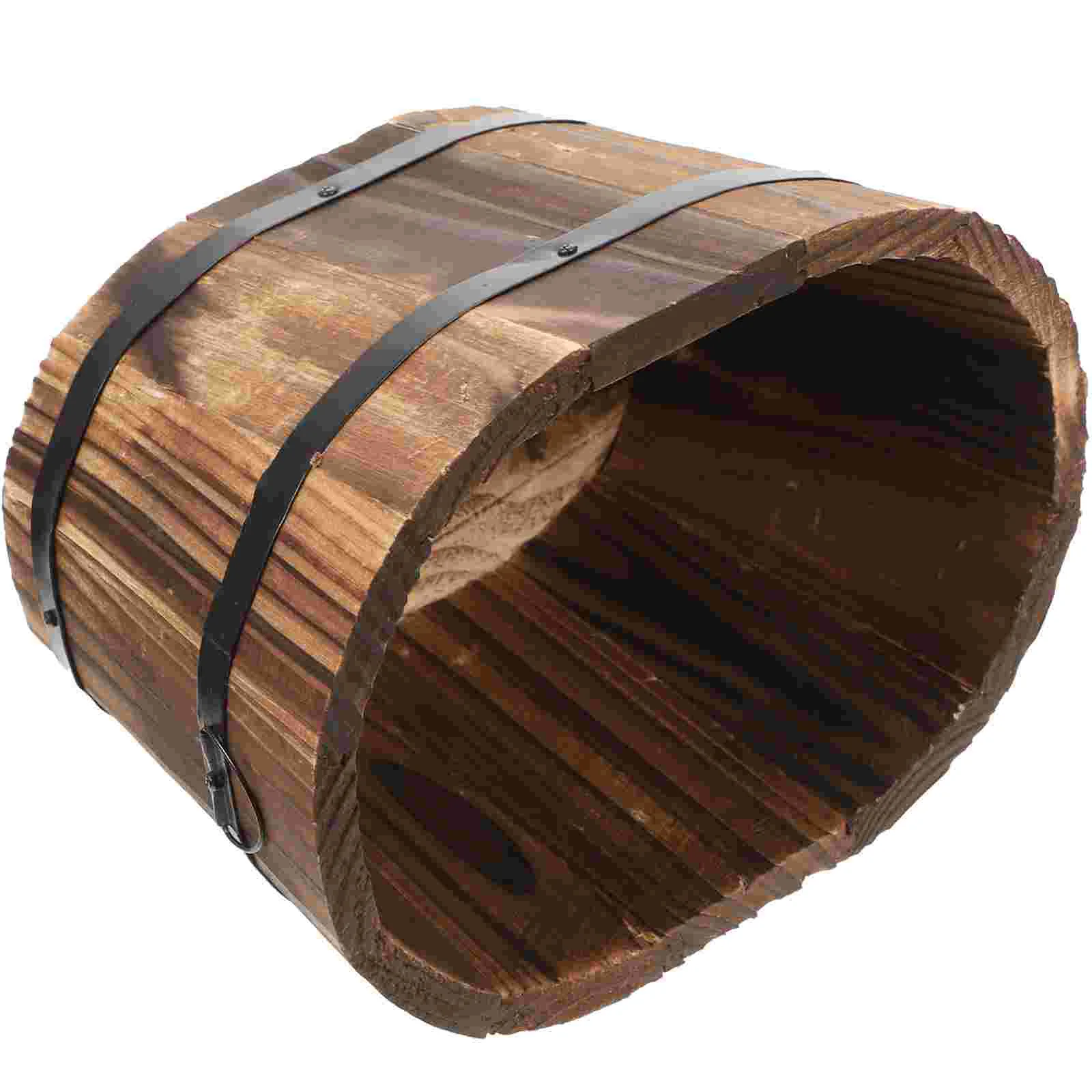 Wood Flower Container Decorative Flower Pot Small Wooden Planter Rustic Artificial Flower Planter
Wood Flower Container Decorative Flower Pot Small Wooden Planter Rustic Artificial Flower Planter