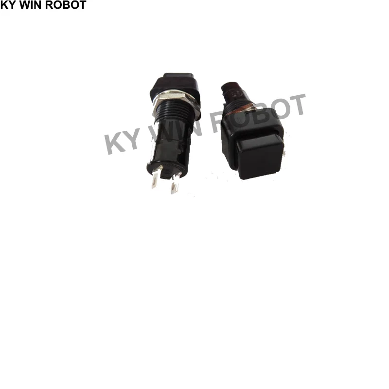 

2PCS/LOTS Imported Taiwan SCI 2-pin pushbutton key reset non-lock switch normally open 1.5A250V aperture 12MM