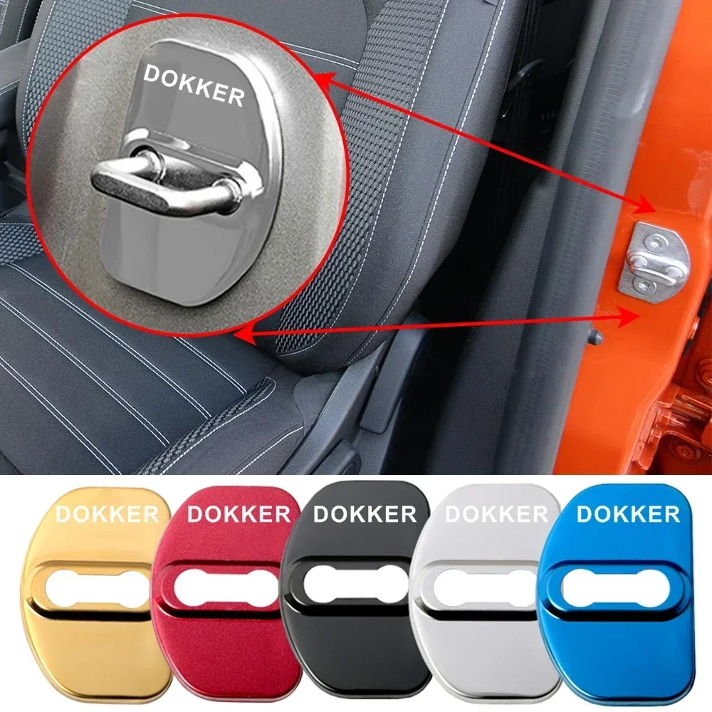 Крышка дверного замка автомобиля защитные наклейки на пряжки для Dacia Dokker с логотипом из нержавеющей стали, антикоррозийные
Крышка дверного замка автомобиля защитные наклейки на пряжки для Dacia Dokker с логотипом из нержавеющей стали, антикоррозийные