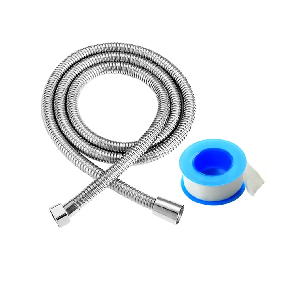 Shower Hose Extra Long Chrome Finish Resists Handheld Shower Tube With Brass Insert And Nut Lightweight Flexible Universal Hoses
Shower Hose Extra Long Chrome Finish Resists Handheld Shower Tube With Brass Insert And Nut Lightweight Flexible Universal Hoses