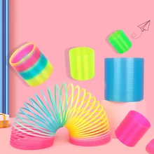 LargeRainbow Circle Elastic Ring Spring Color Toy DieDie Le Magic Hula Hoop Flexible Material Ever-changing Brain Game Kids Toys
LargeRainbow Circle Elastic Ring Spring Color Toy DieDie Le Magic Hula Hoop Flexible Material Ever-changing Brain Game Kids Toys