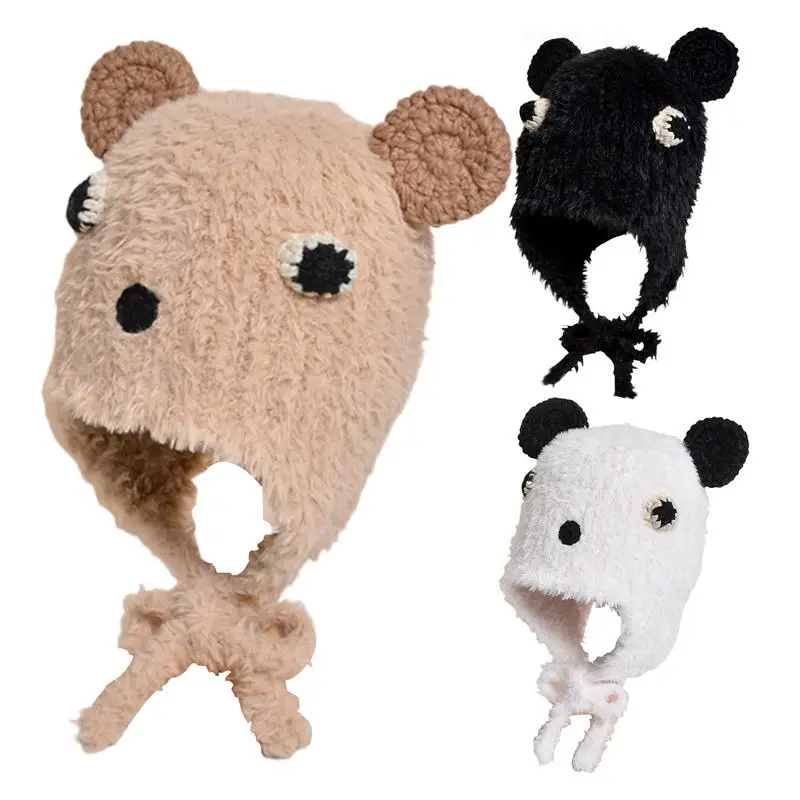 Bear Beanie Cute Knit Hat Plush Crochet Hat Comfortable Beanie Hat Soft Knitted Hat for Winter Home Cold Weather Bear Beanie
Bear Beanie Cute Knit Hat Plush Crochet Hat Comfortable Beanie Hat Soft Knitted Hat for Winter Home Cold Weather Bear Beanie
