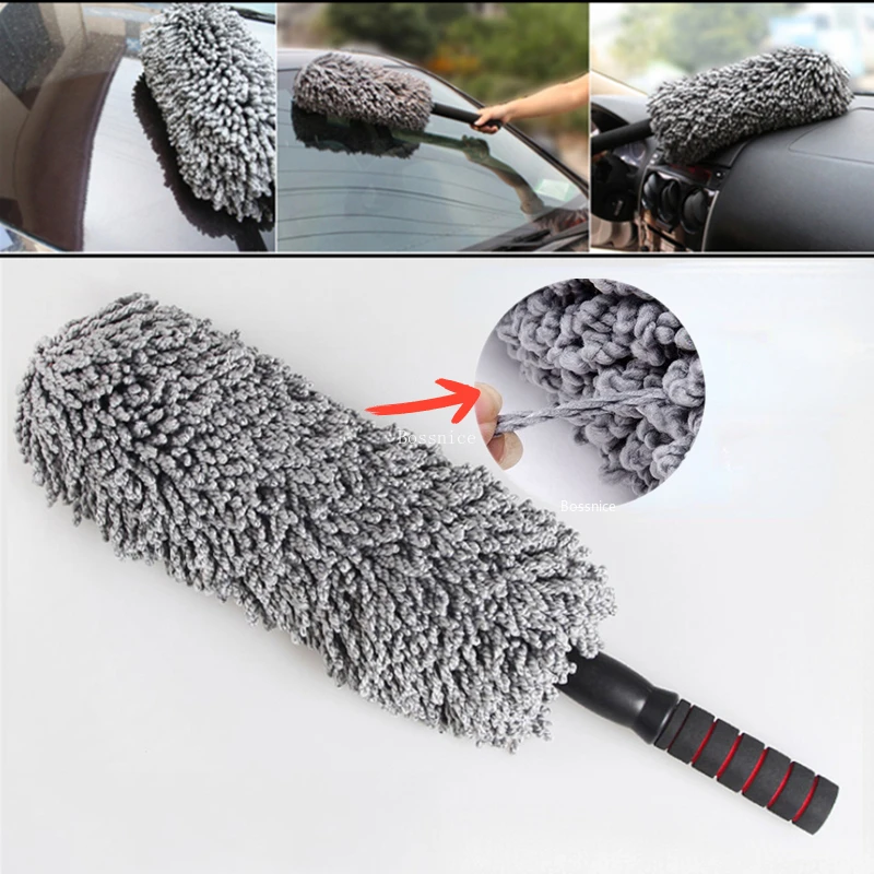 Microfiber Car Body Duster Retractable Wax Dust Mop Removing Cleaning Wheel Brush Nanofiber Cotton Car Dust Brush Tool
Microfiber Car Body Duster Retractable Wax Dust Mop Removing Cleaning Wheel Brush Nanofiber Cotton Car Dust Brush Tool
