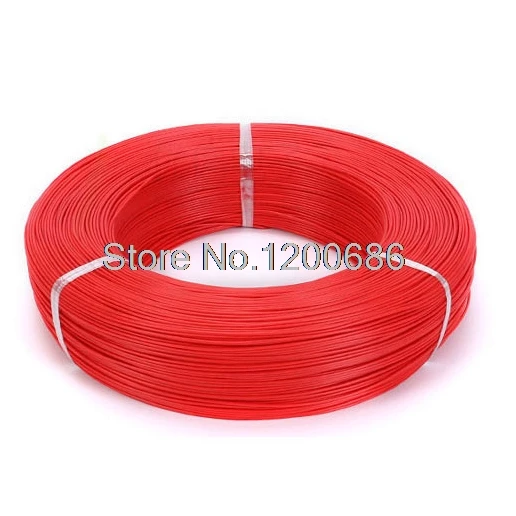 

UL 1007 24AWG red 10 metres 24AWG UL1007 Flexible Electronic Wire 24 awg 1.4mm PVC Electronic Wire DIY Repair Cable Connect