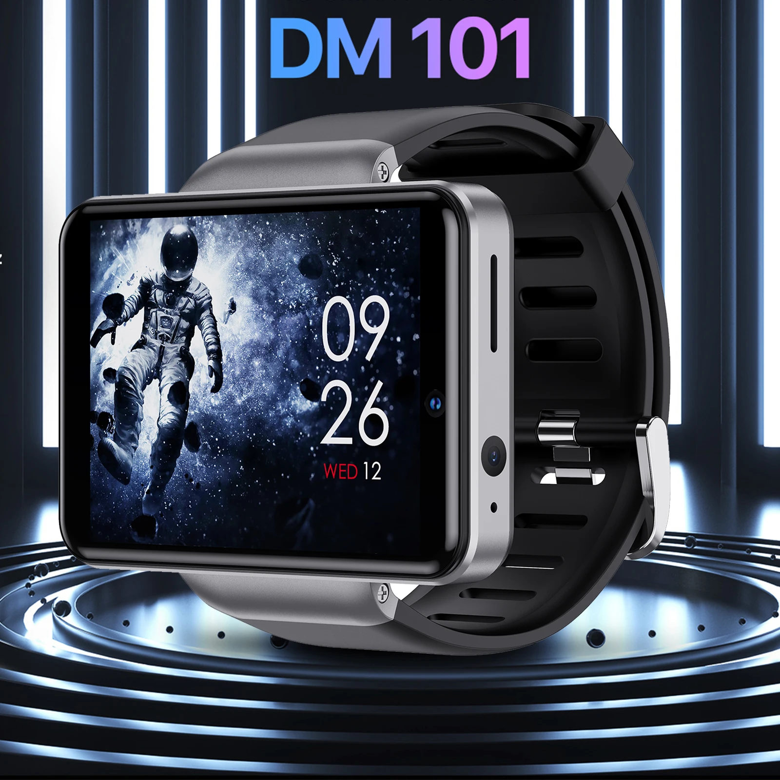 LEMFO DM101 smart watch часы мужские 4G смарт LTE Smartwatch Android Phone 3G RAM 32G ROM наручные с SIM card camera GPS