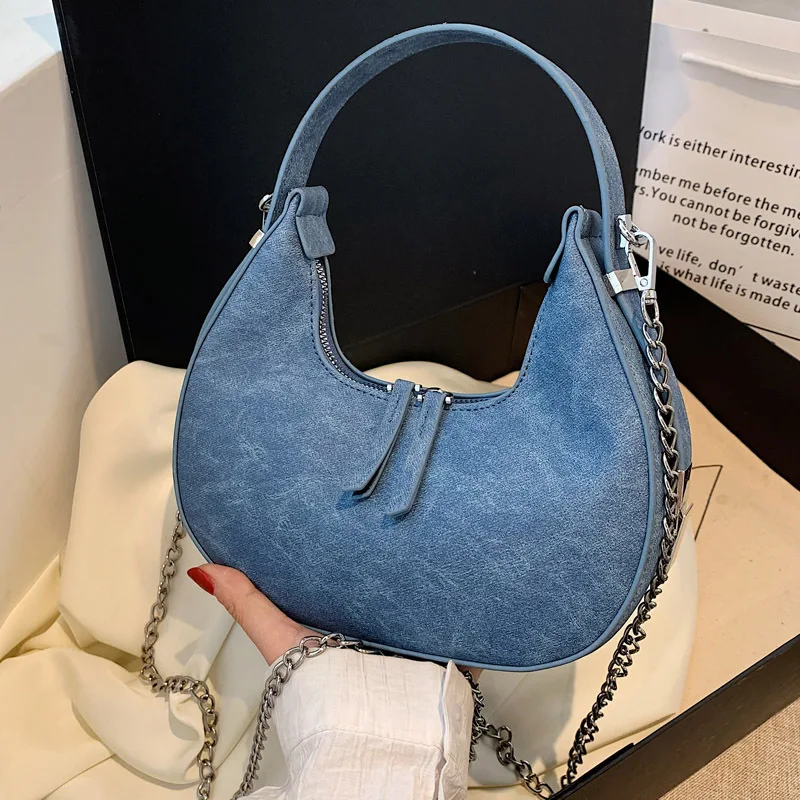 Women's 2023 New Fashion Chain Crescent Bag Crossbody Bags for Women Purses and Handbags Luxury Designer
Women's 2023 New Fashion Chain Crescent Bag Crossbody Bags for Women Purses and Handbags Luxury Designer