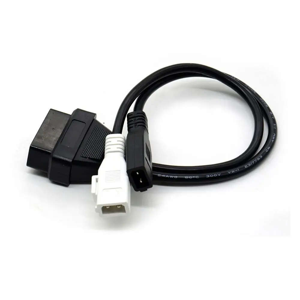 16pin Car Transfer Line Fashion OBD ABS Transfer Connector Portable 2*2P Adapter For Audi
16pin Car Transfer Line Fashion OBD ABS Transfer Connector Portable 2*2P Adapter For Audi