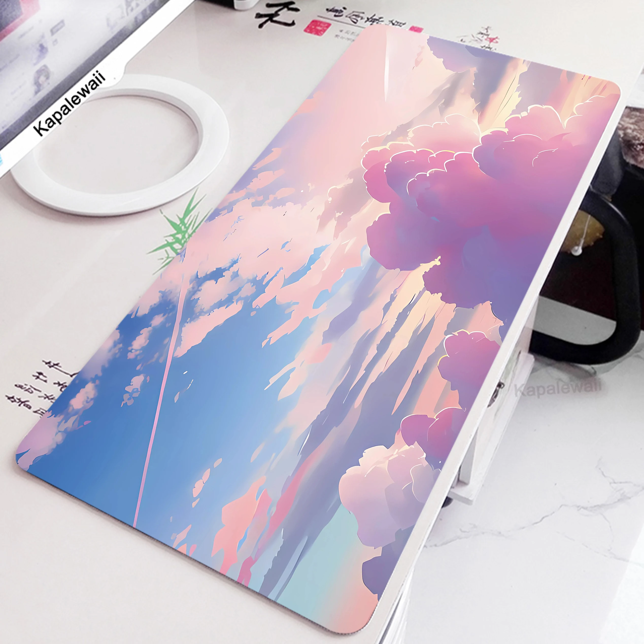 

Artistic Landscape Pc Gamer Mouse Pad Gaming Mousepad XXXL Large Rubber Desk Mat Keyboard Pads Speed Mouse Mat 900x400mm