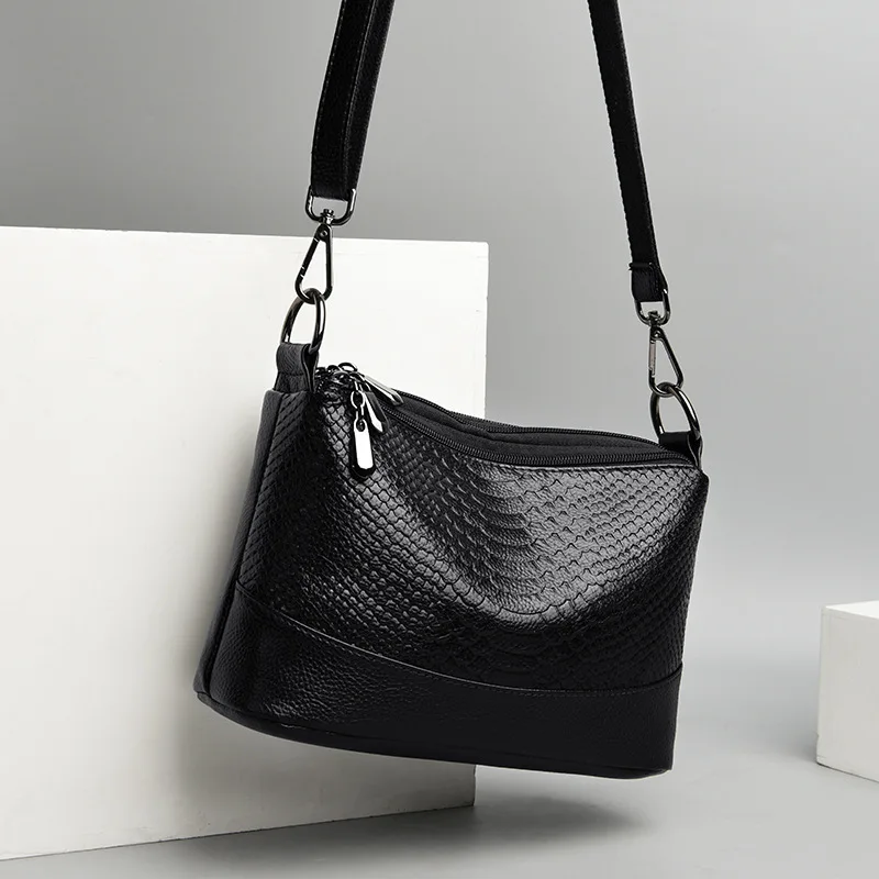 Crocodile Pattern Crossbody Bag Fashion PU Leather Shoulder Bag Gift for Women's Multi Zipper Purse Cross Body Bag Daily Use
Crocodile Pattern Crossbody Bag Fashion PU Leather Shoulder Bag Gift for Women's Multi Zipper Purse Cross Body Bag Daily Use