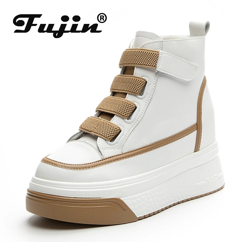 Fujin 7cm New Platform Wedge Chunky Sneakers Genuine Leather Autumn Ankle Boots Ladies Booties Mixed Color Women Fashion Shoes
Fujin 7cm New Platform Wedge Chunky Sneakers Genuine Leather Autumn Ankle Boots Ladies Booties Mixed Color Women Fashion Shoes