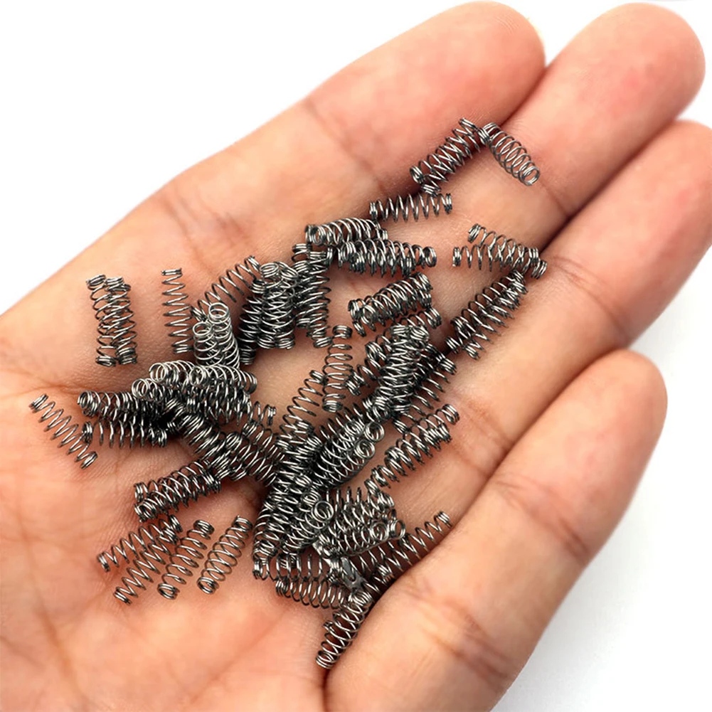 100pcs Fish Hook Spring Bait Feeder Lure Trap Accessories Fishbait Feeder Tackle Stainless Steel Hook Springs Carp Fishing Tools
100pcs Fish Hook Spring Bait Feeder Lure Trap Accessories Fishbait Feeder Tackle Stainless Steel Hook Springs Carp Fishing Tools